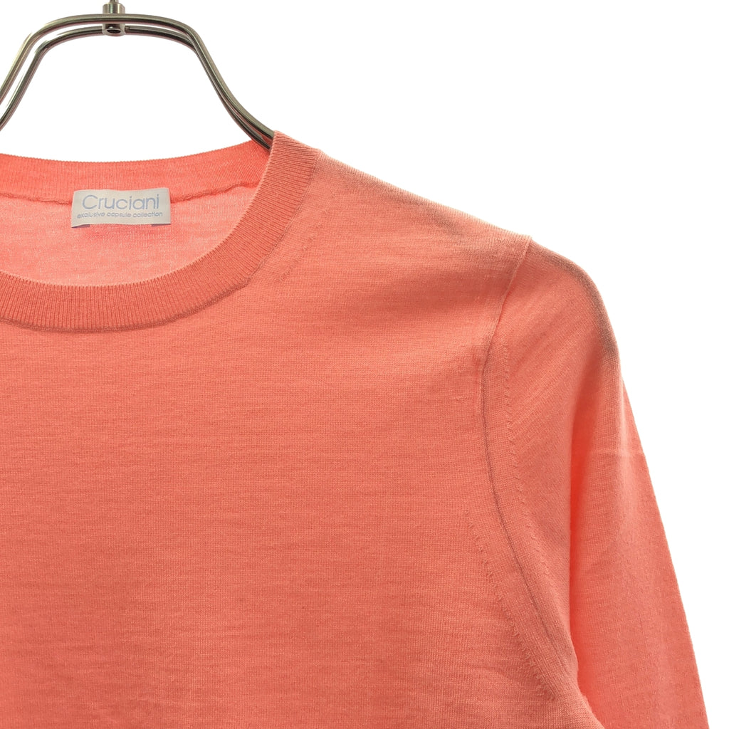 Cruciani / 크루치아니 | 캐시미어 크루넥 니트 스웨터 | 38 | 여성