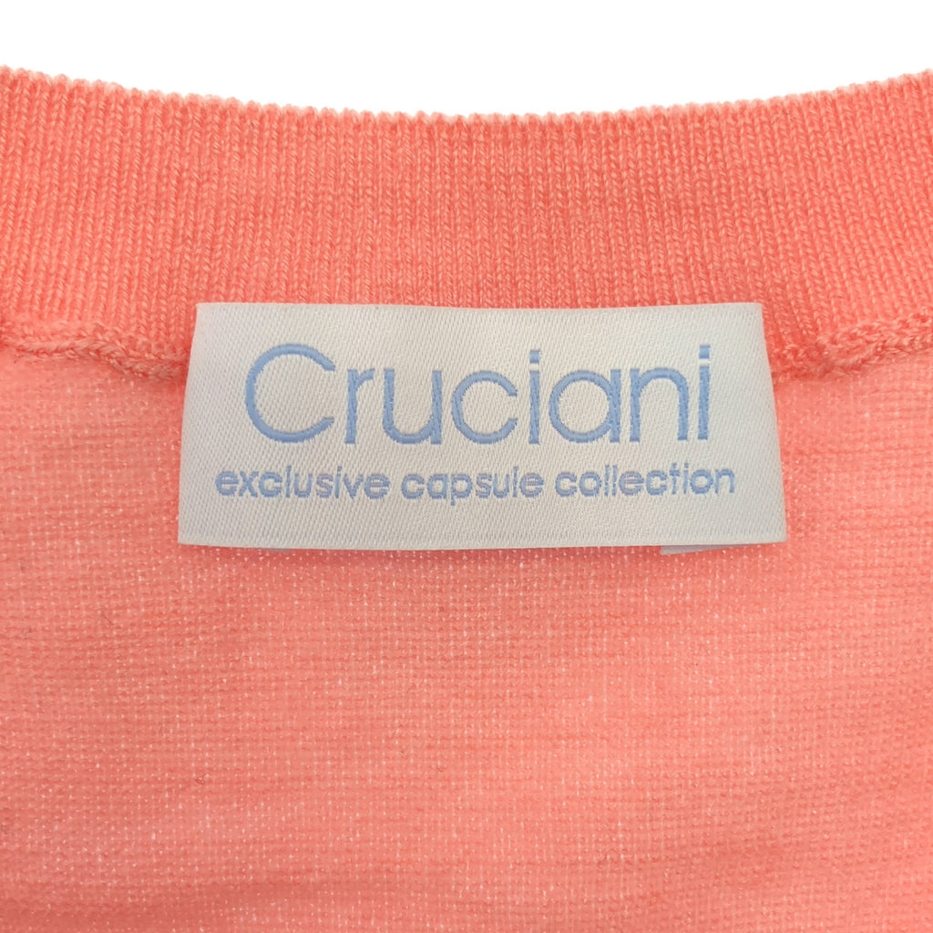 Cruciani / 크루치아니 | 캐시미어 크루넥 니트 스웨터 | 38 | 여성