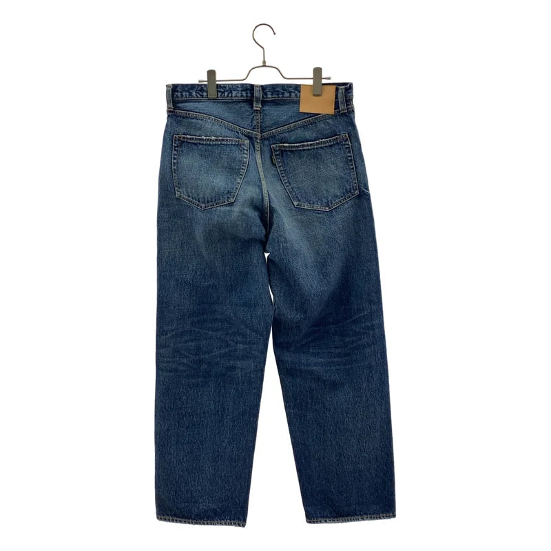 AUBERGE / オーベルジュ | ALTERNA / クラッシュ加工 ワイド デニムパンツ | 42 | メンズ