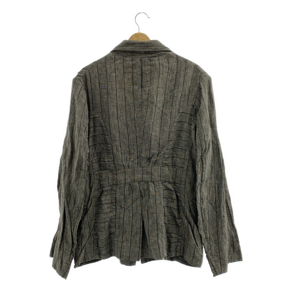 JOHN ALEXANDER SKELTON / 존 알렉산더 스켈레톤 | stripe jacket / 스트라이프 싱글 브레스트 재킷 | XS | 남성