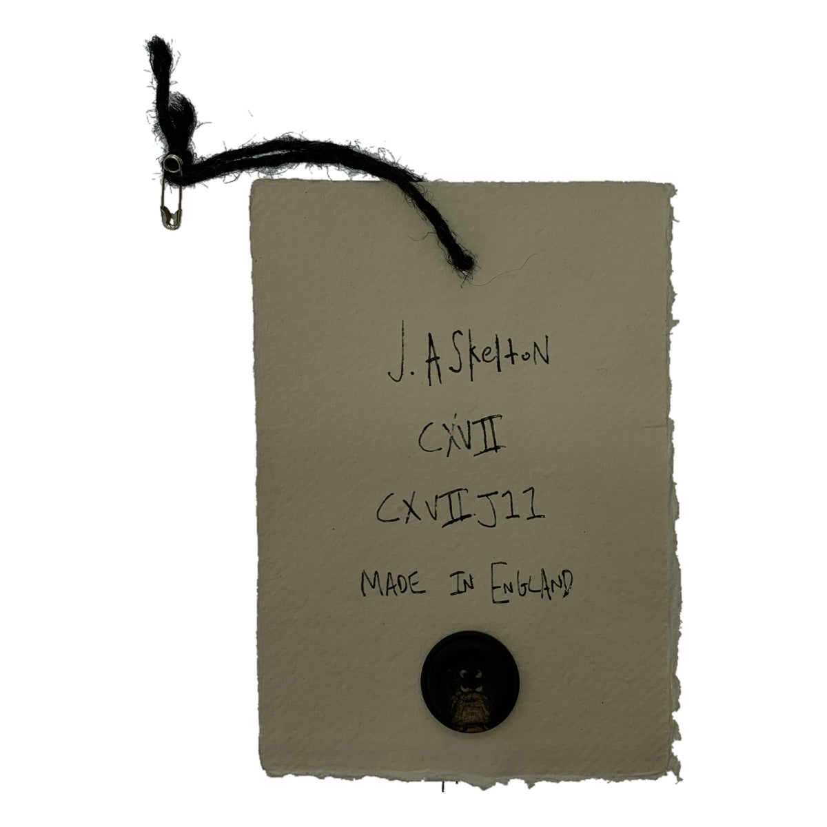 JOHN ALEXANDER SKELTON / 존 알렉산더 스켈레톤 | stripe jacket / 스트라이프 싱글 브레스트 재킷 | XS | 남성