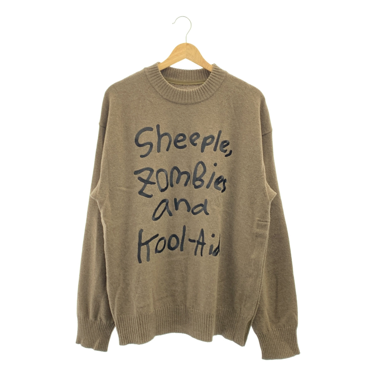 sacai / 사카이 | 2022AW | MADSAKI Embroidery Knit Pullover / 마사키 엠브로이드 니트 스웨터 | 2 | 남성