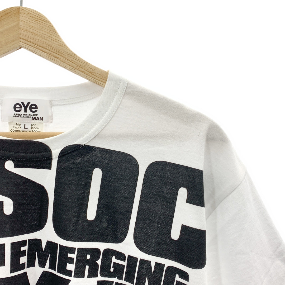 eye JUNYA WATANABE COMME des GARÇONS MAN | 超大標誌印花 T 卹 | 尺寸 L |