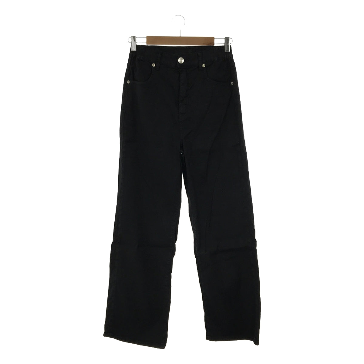 RED CARD | Manoa Denim Wide Easy Pants | Size 25 | Black | Women's