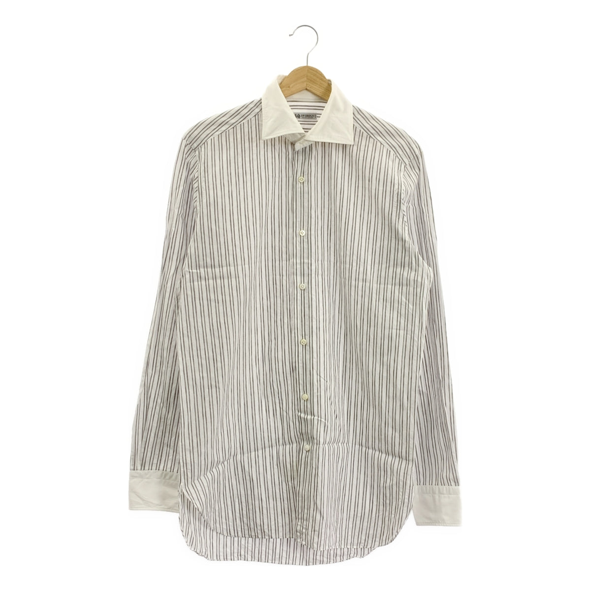 Sovereign | 棉質條紋襯衫 | 38碼 | 灰色/白色 | 男款