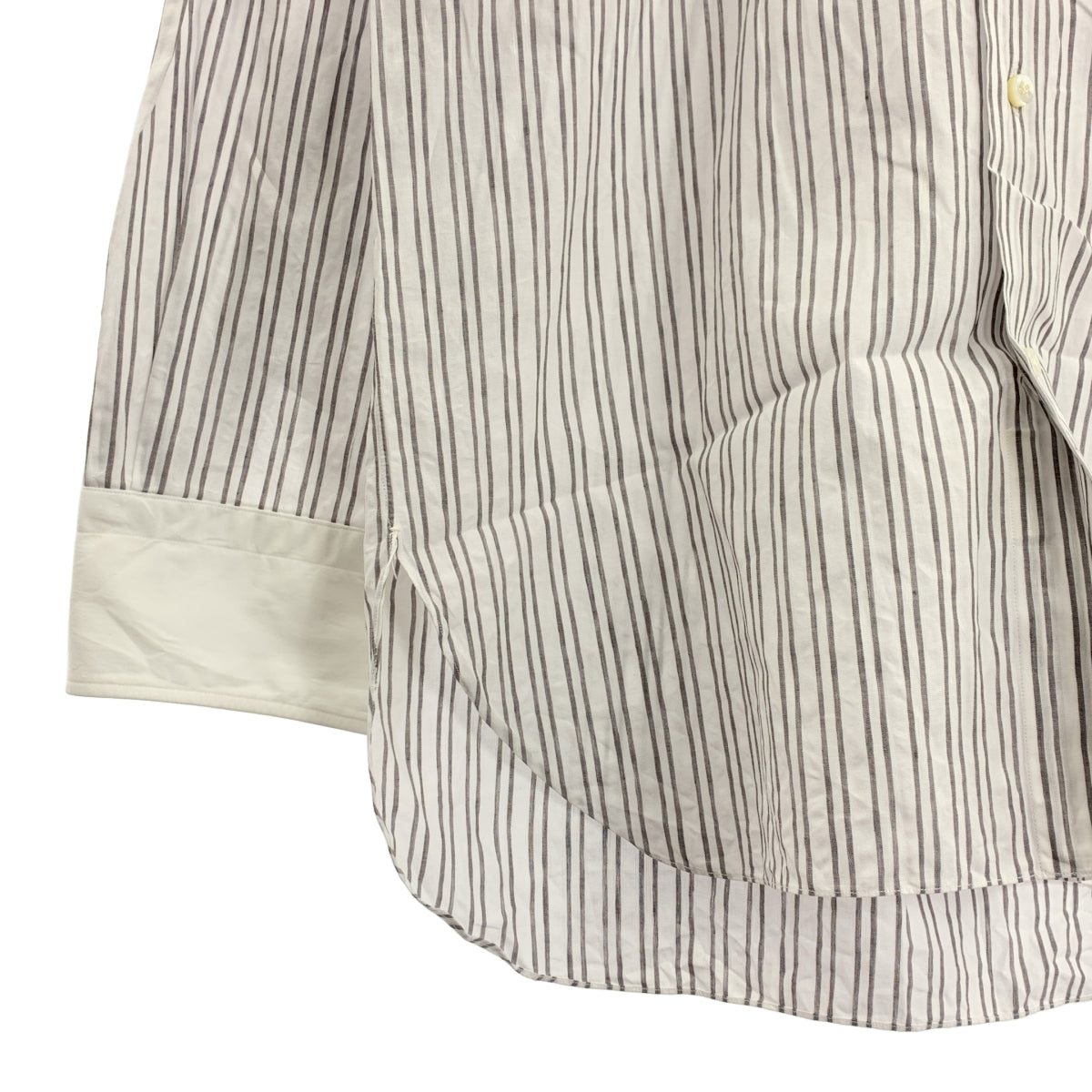 Sovereign | 棉質條紋襯衫 | 38碼 | 灰色/白色 | 男款