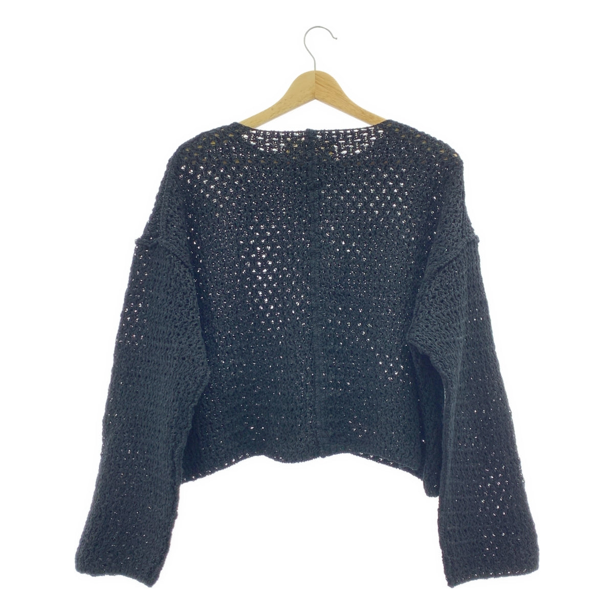 unfil | 棉質雙層蜂巢網眼毛衣 | 1 碼 | 女款