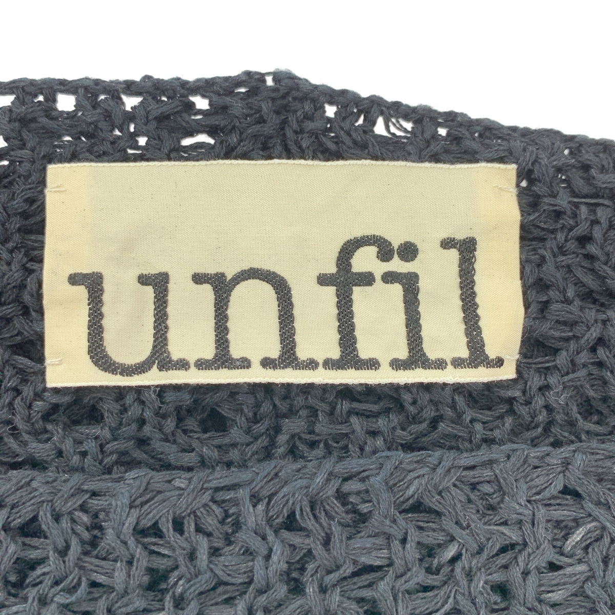 unfil | 棉質雙層蜂巢網眼毛衣 | 1 碼 | 女款