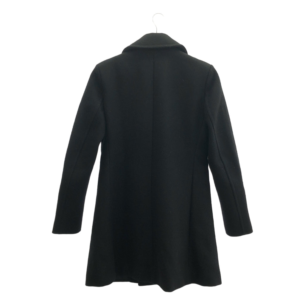 SAINT LAURENT PARIS / サンローランパリ | ウール 金釦 ダブル Pコート | ブラック | メンズ