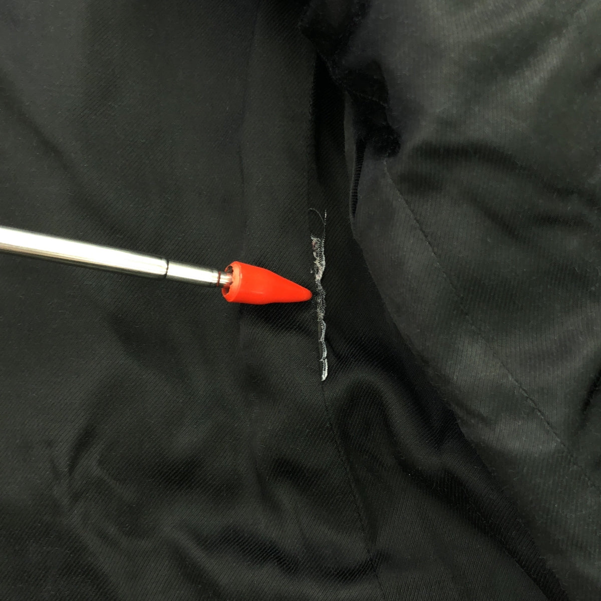 SAINT LAURENT PARIS / サンローランパリ | ウール 金釦 ダブル Pコート | ブラック | メンズ