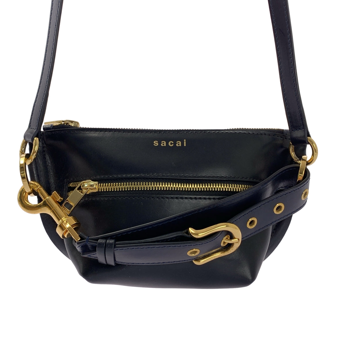 sacai / 사카이 | 2way Trapezoid Mini Bag 트라페조이드 미니백 숄더백 |