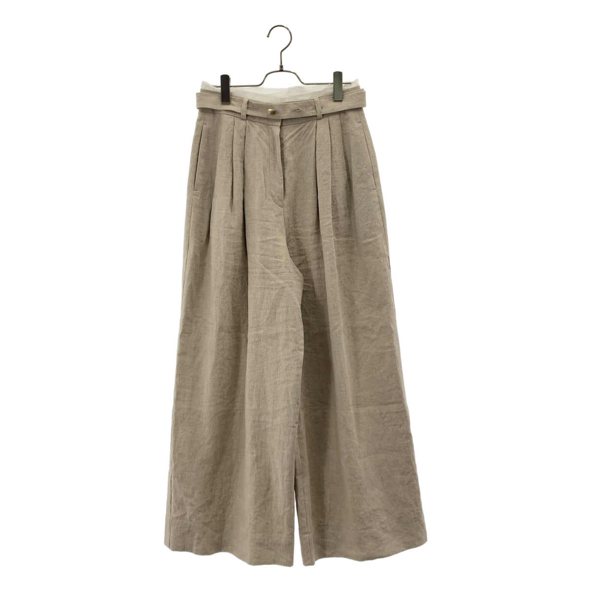 deres / 델레스 | Sage floating linen pants 시어 레이어 린넨 팬츠 / 메탈 버튼 | 2 |
