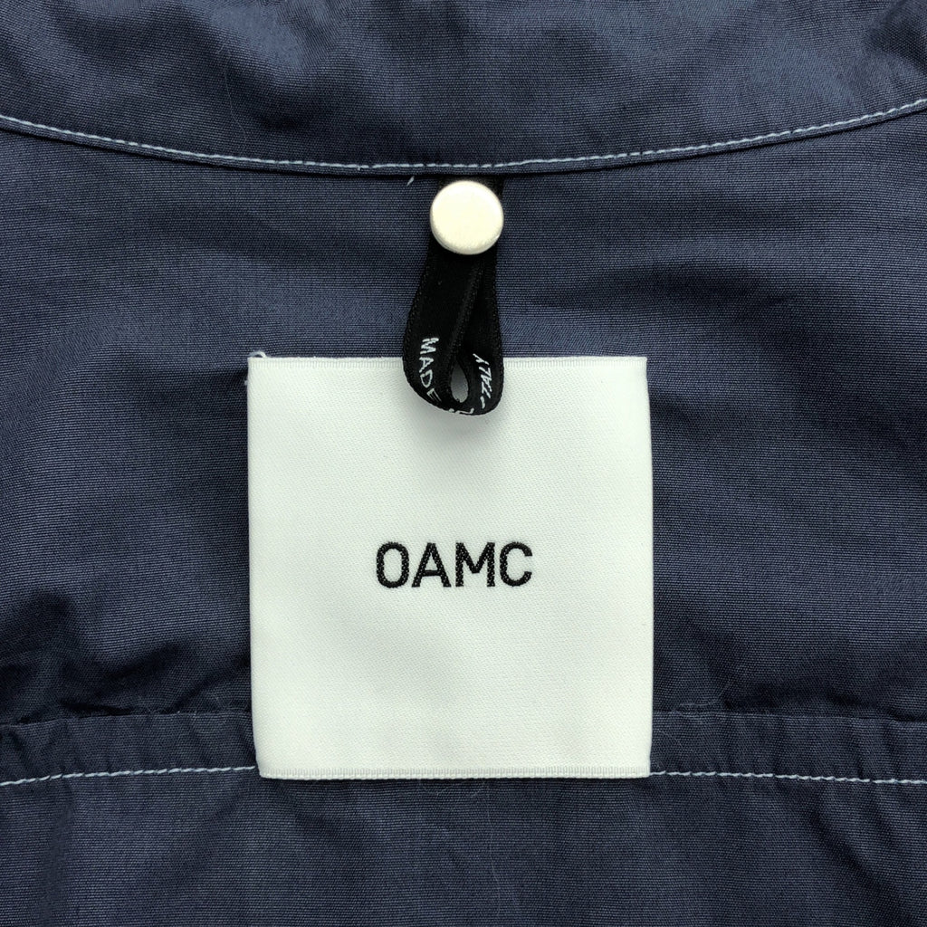【美品】  OAMC / オーエーエムシー | HENRY SHIRTSTRIPED ストライプシャツ | S | ライトブルー | メンズ