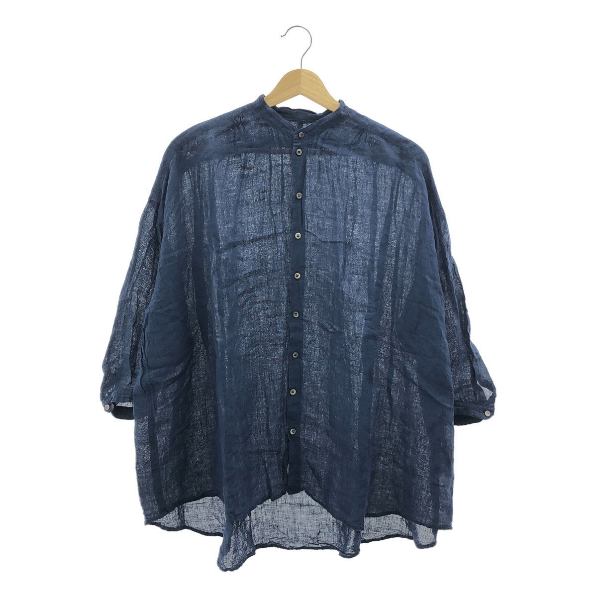 suzuki takayuki / スズキタカユキ | over blouse リネン フレアシャツ | 1 |