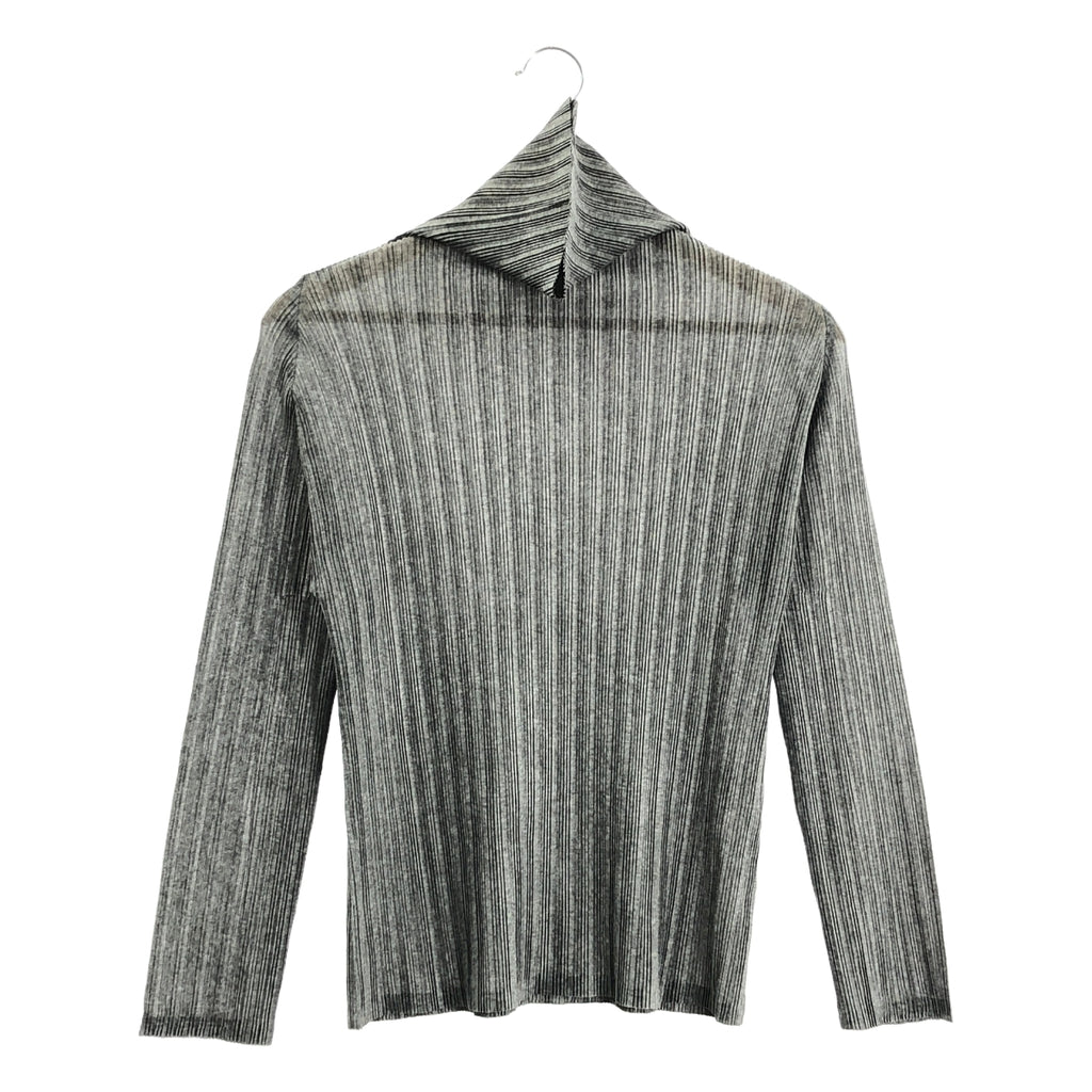PLEATS PLEASE ISSEY MIYAKE | 高領套頭衫 | 3 碼 | 灰色 | 女款