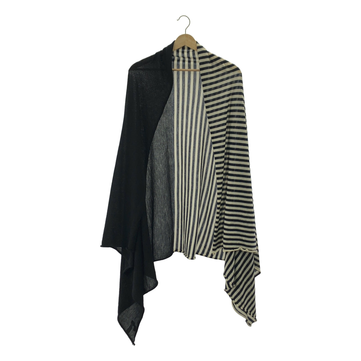 COMME des GARCONS COMME des GARCONS / 콤콤 | 대형 스톨 머플러 | 블랙 / 네이비 / 오프 화이트