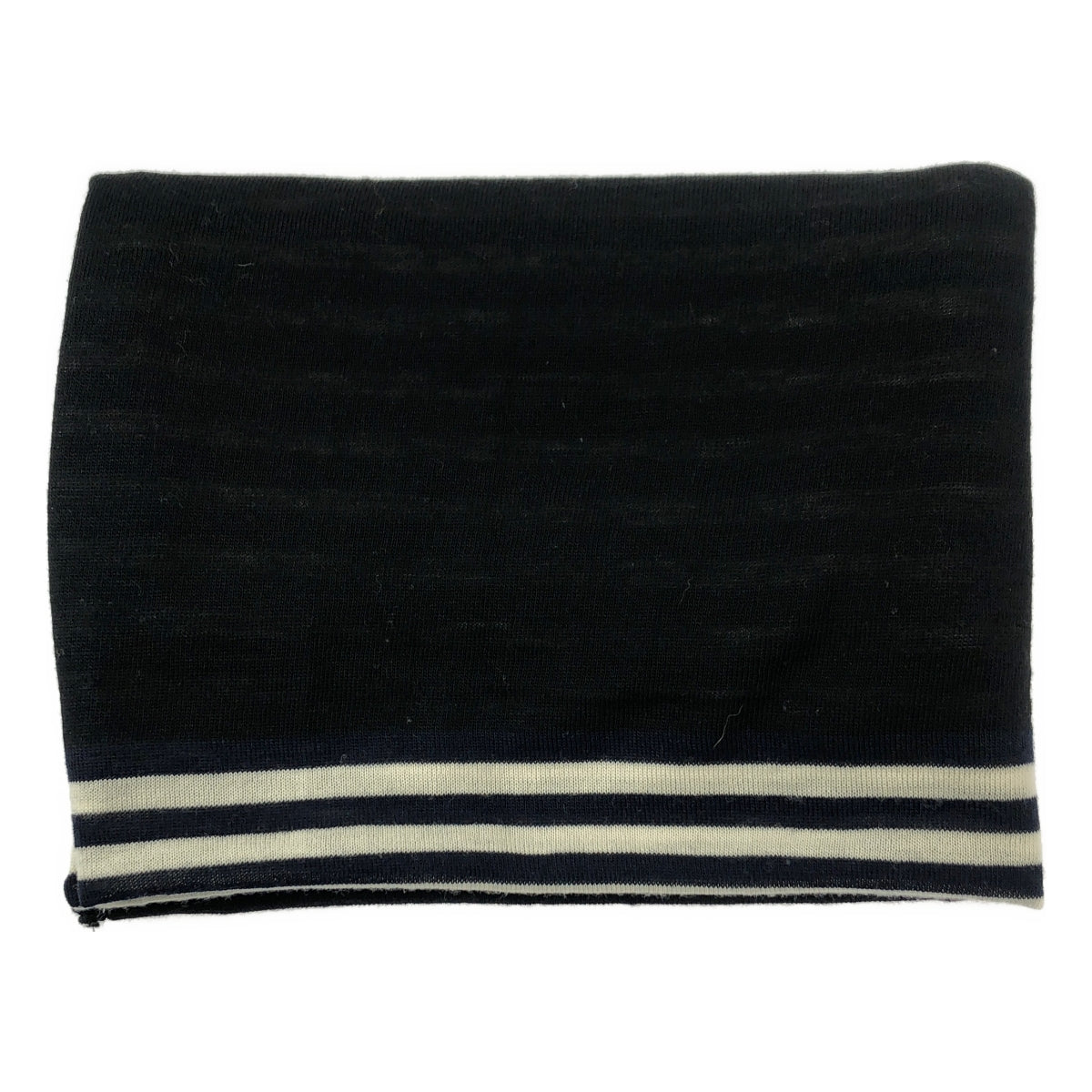 COMME des GARCONS COMME des GARCONS / 콤콤 | 대형 스톨 머플러 | 블랙 / 네이비 / 오프 화이트