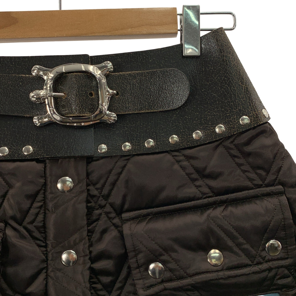 CHOPOVA LOWENA / チョポヴァロウェナ | 2023AW | キルティング ベルテッド スカート | S |