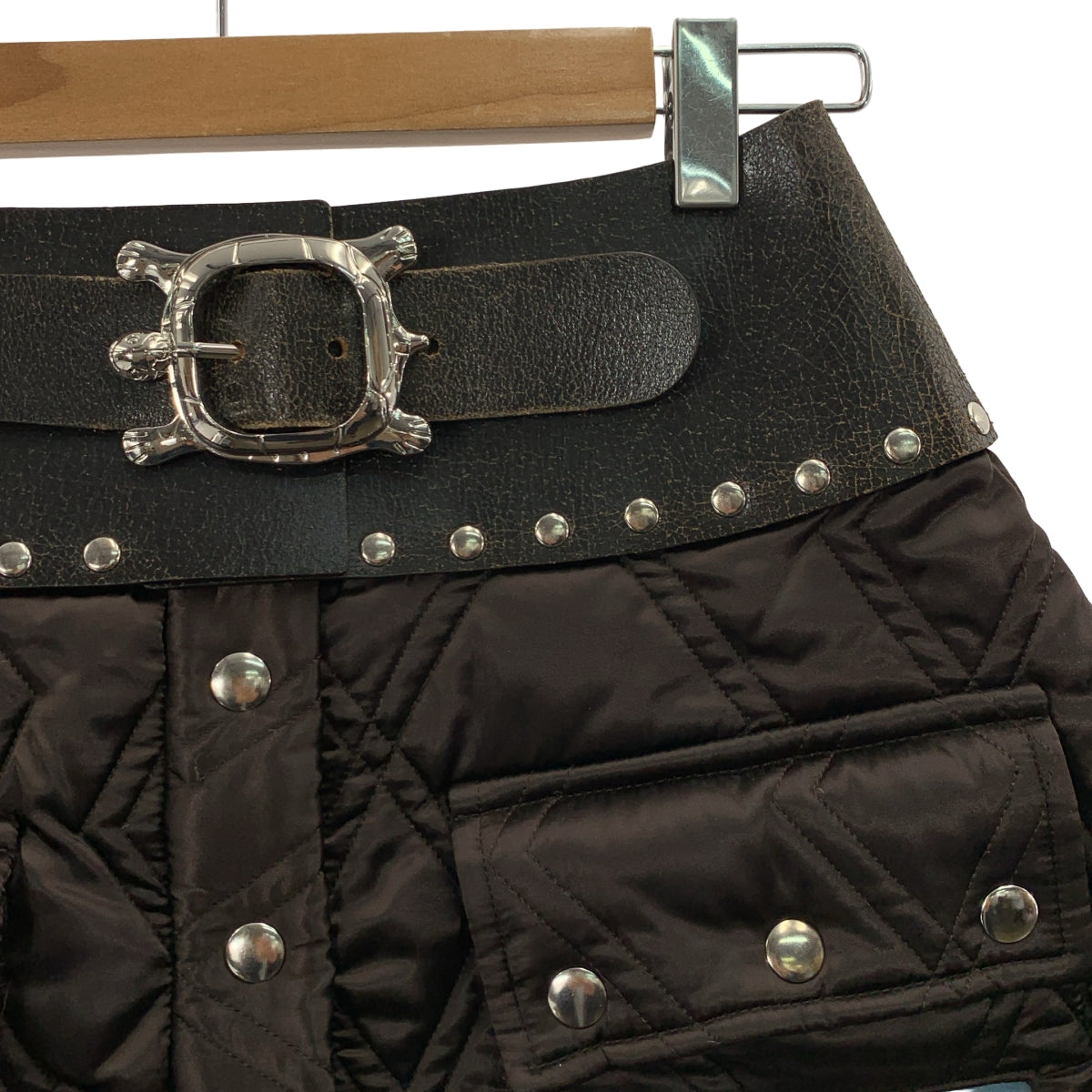 CHOPOVA LOWENA / チョポヴァロウェナ | 2023AW | キルティング ベルテッド スカート | S |