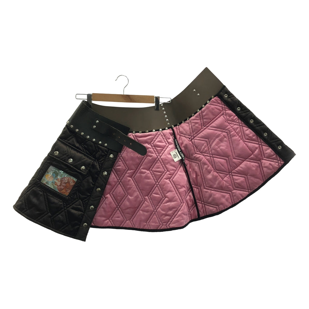 CHOPOVA LOWENA / チョポヴァロウェナ | 2023AW | キルティング ベルテッド スカート | S |