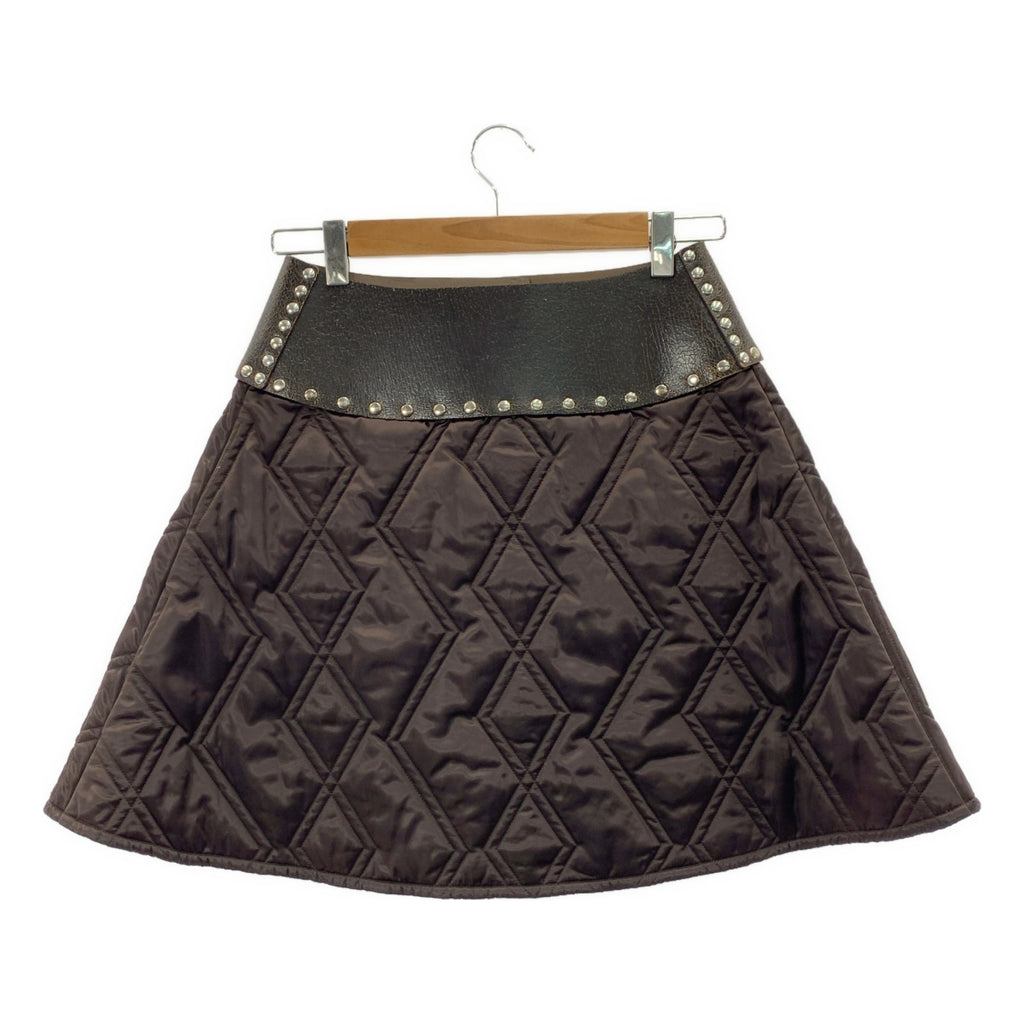 CHOPOVA LOWENA / チョポヴァロウェナ | 2023AW | キルティング ベルテッド スカート | S |