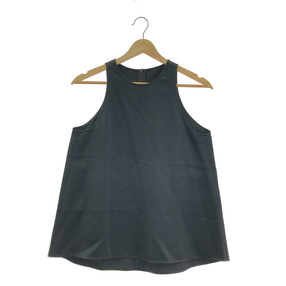 AP STUDIO / エーピーストゥディオ | 2023SS | Minimal Satin NoSleeve Blouse / サテン ノースリーブ ブラウス | F | レディース