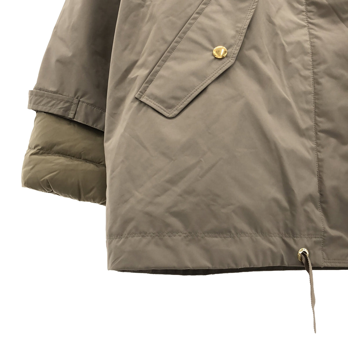 【美品】  WOOLRICH / ウールリッチ | TOMORROWLAND 別注 3IN1コート | S | ベージュ | レディース
