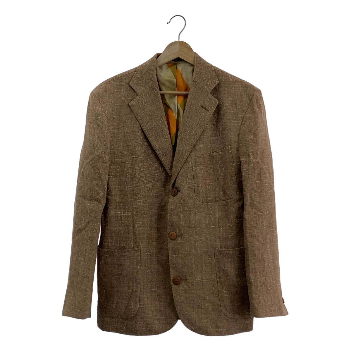 ETRO / エトロ | リネン テーラードジャケット | 48 |