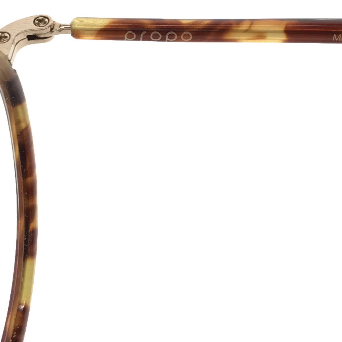 PROPO DESIGN / Propo Design | ANN 3 tortoiseshell frame glasses | 47◻︎22-143 | Other