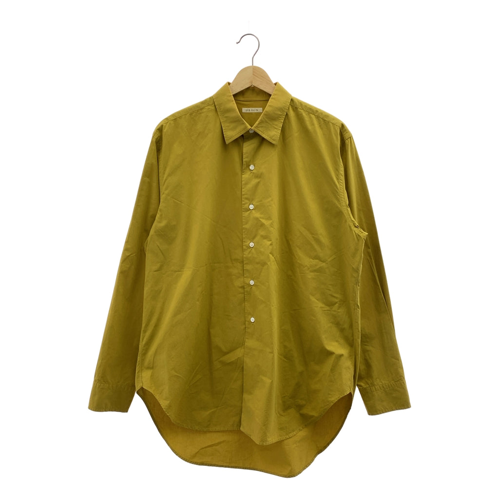HEUGN / ユーゲン | Alan ガーメントダイコットンポプリンワンピースカラーシャツ / SHIRT 019 | 2 | メンズ