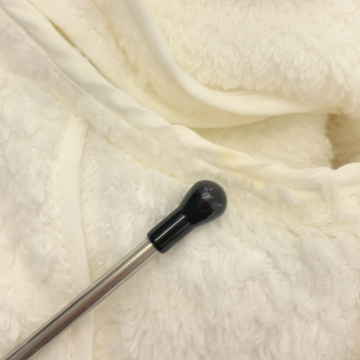 CHANEL / シャネル | コットン ツイード ココマークボタン ノーカラー ジャケット | 36 | レディース