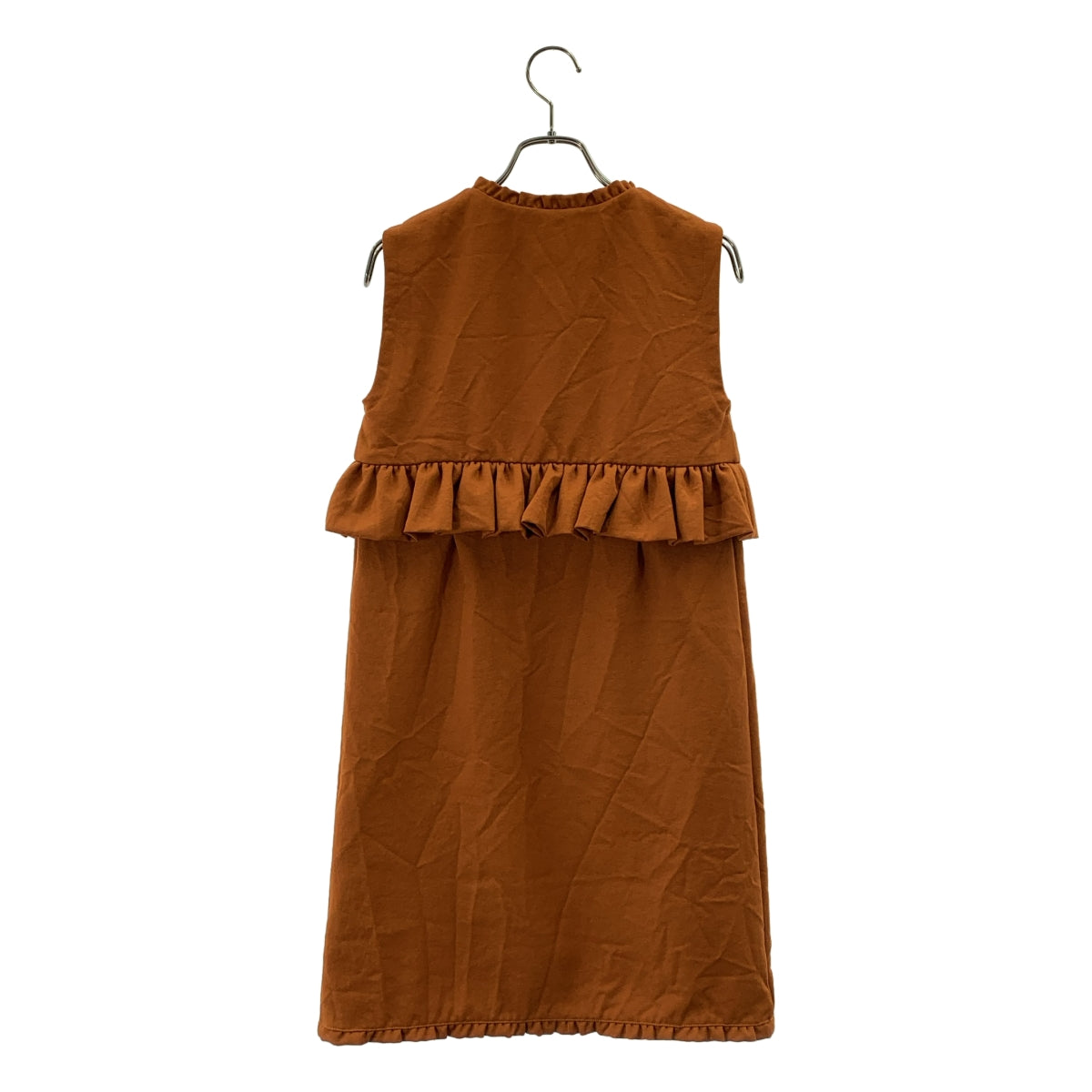 MARNI / マルニ | フリル装飾 ノースリーブワンピース | 36 | レディース