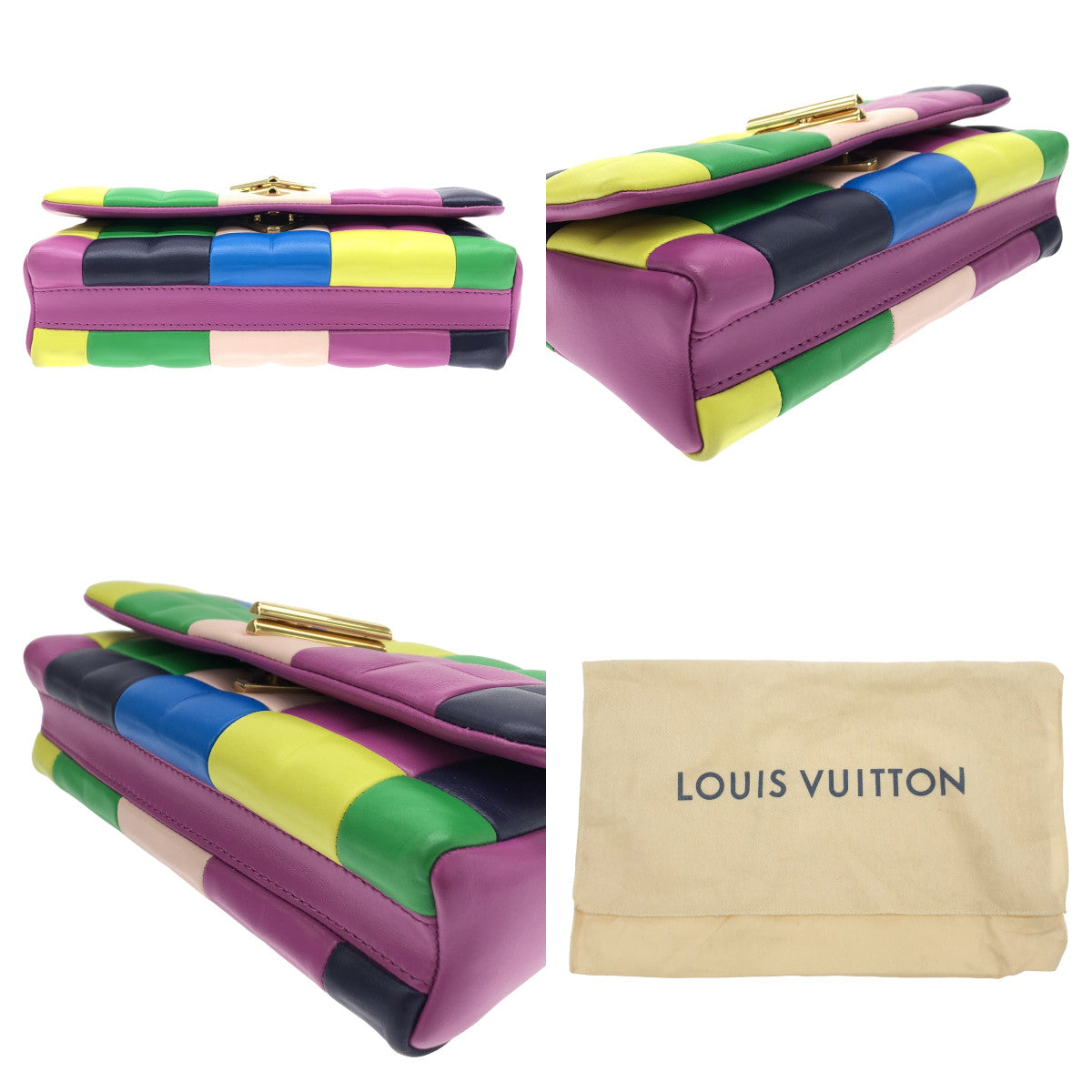 Louis Vuitton / 루이비통 | M59588 / 포셰트 트위스트 EW 가죽 플랩 숄더백 |