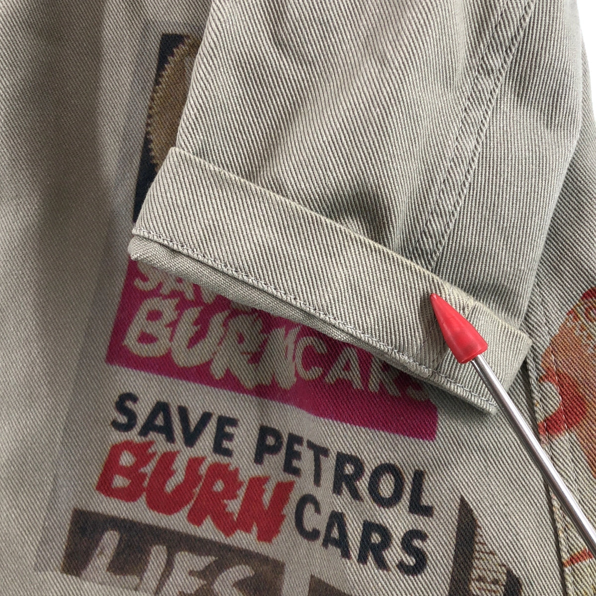 COMME des GARCONS HOMME PLUS / コムデギャルソンオムプリュス | 2008AW | コットン 総柄 シングル ロングジャケット | SS | メンズ