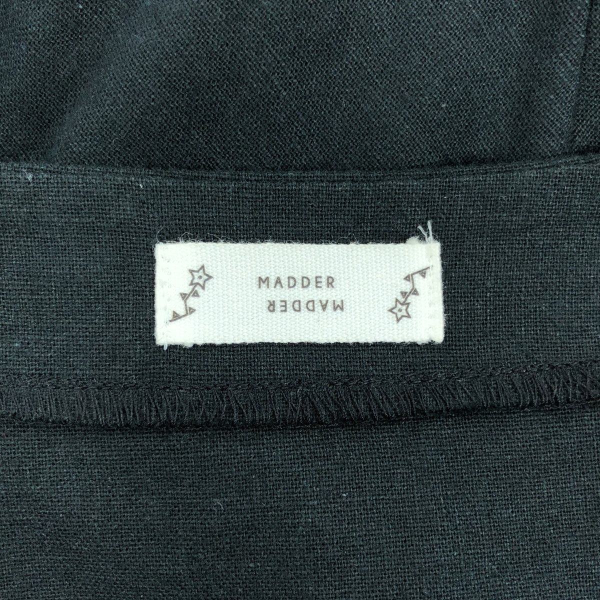 madder madder / マダマダ | my black dress マイブラックドレス ワンピース | ブラック | レディース