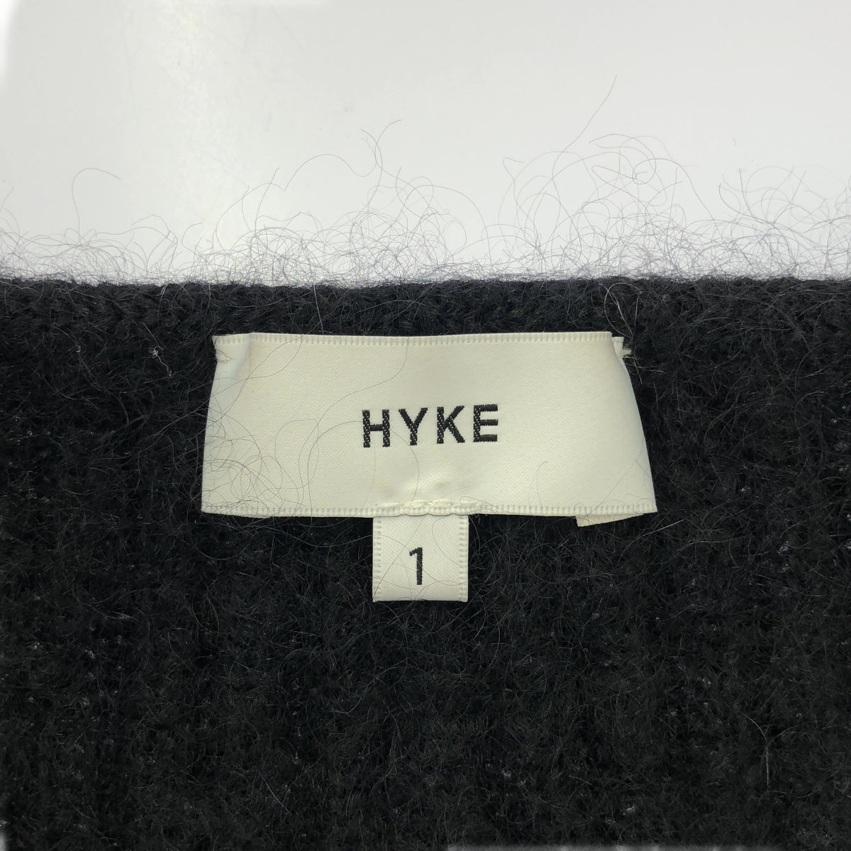 HYKE / 하이크 | 2020AW | MOHAIR CARDIGAN / 모헤야 울 니트 가디건 | 1 | 여성