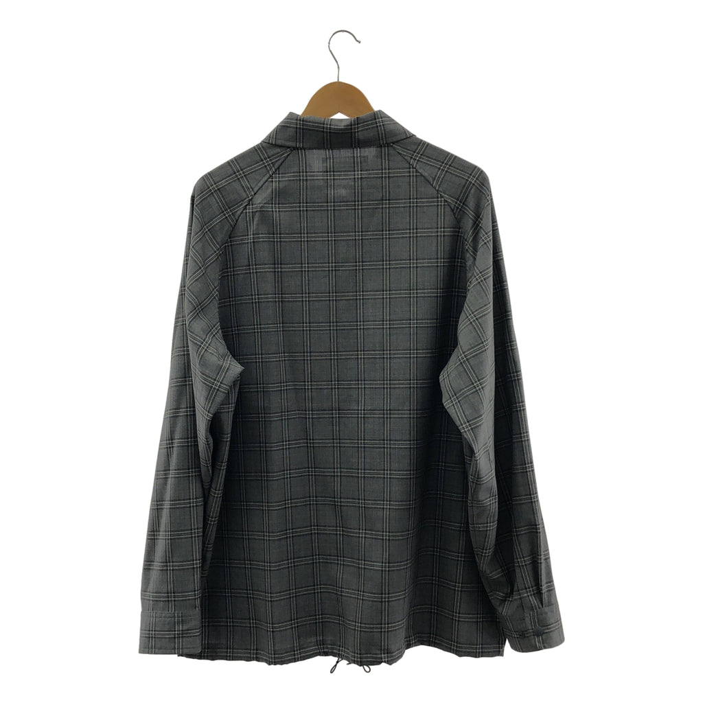 Mountain Research / マウンテンリサーチ | Merino Coach Shirt / ロゴ コーチ シャツ ジャケット | L | メンズ