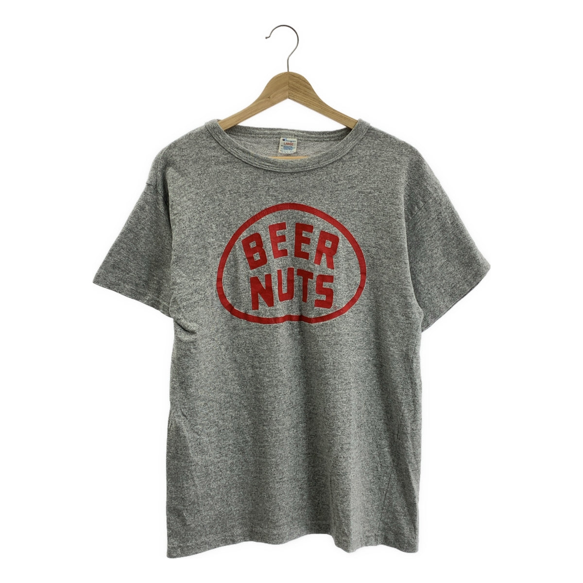 CHAMPION / チャンピオン | 1980s | ヴィンテージ BEER NUTS プリント Tシャツ | L | メンズ