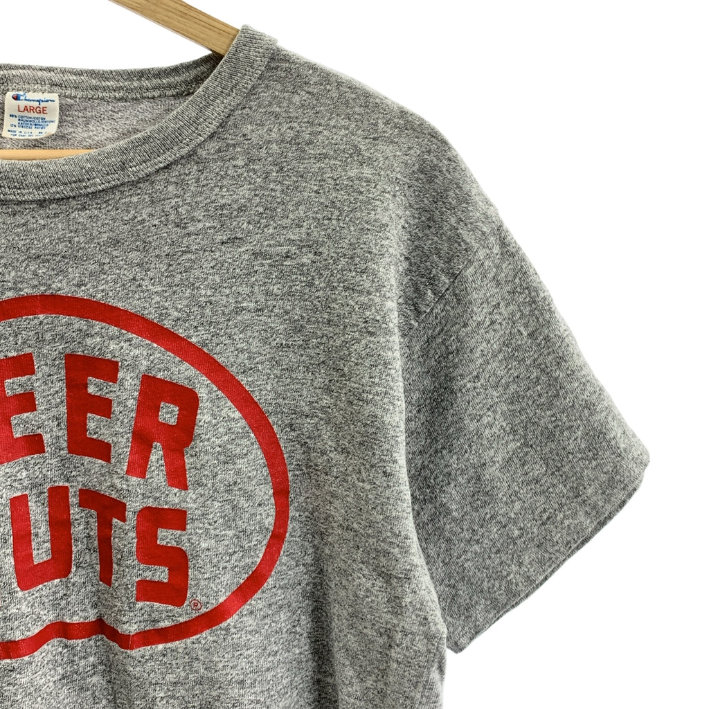 CHAMPION / チャンピオン | 1980s | ヴィンテージ BEER NUTS プリント Tシャツ | L | メンズ