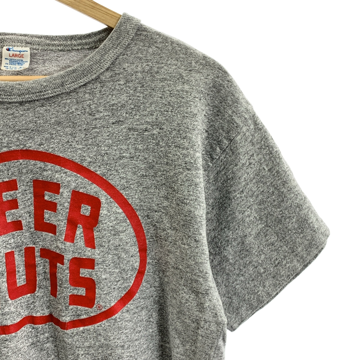 CHAMPION / チャンピオン | 1980s | ヴィンテージ BEER NUTS プリント Tシャツ | L | メンズ