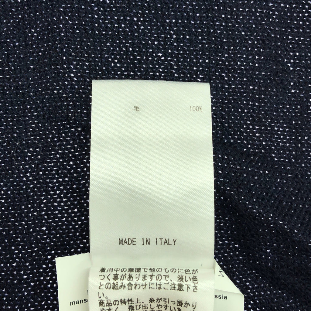 JIL SANDER+ / ジルサンダープラス | ウールニット ロング カーディガン | 34 | ネイビー | レディース