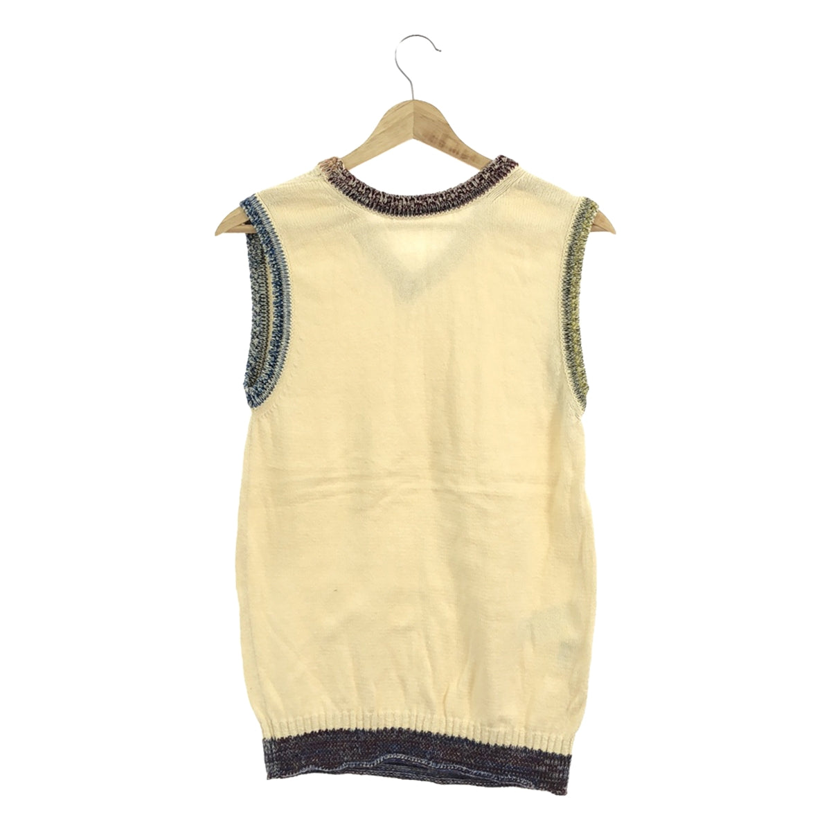 JANE SMITH / Jane Smith | × RHC Ron Herman Wool V-neck knit vest | ONE | Natural | Women's