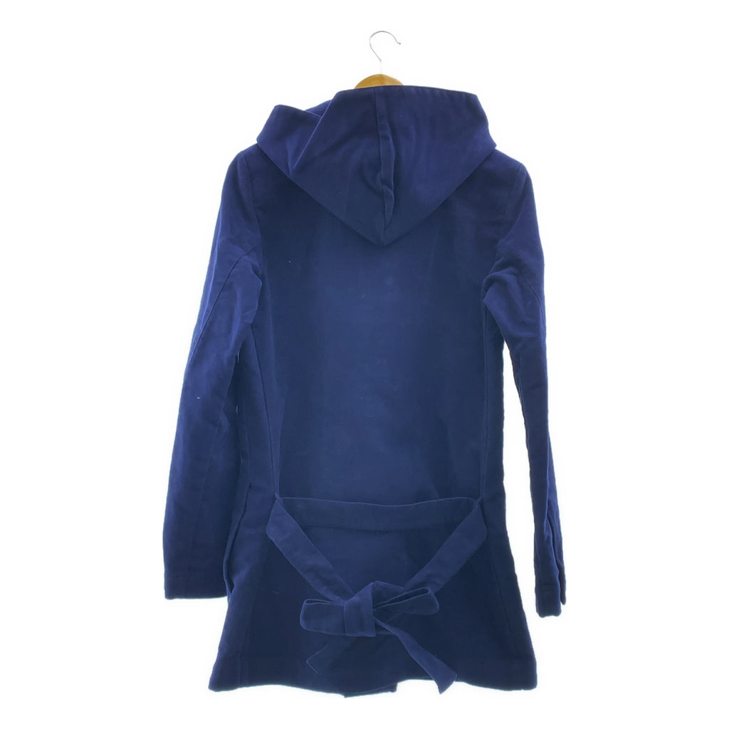 STEPHAN SCHNEIDER / 스테판 슈나이더 | 몰 스킨 프론트 레이어드 후드 벨티드 코트 | 3 | 남성