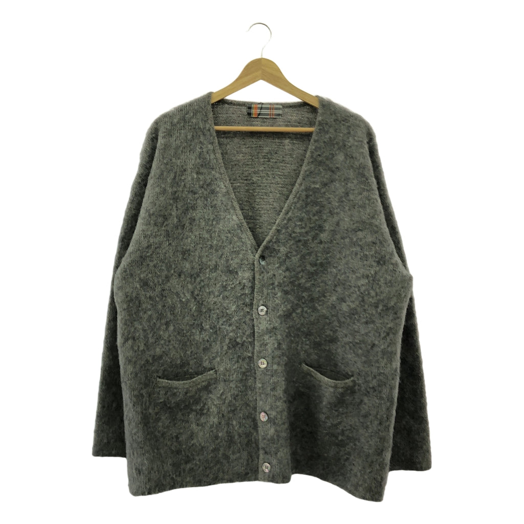 【美品】  Jackson Matisse / ジャクソンマティス | 2024AW | Mohair Cardigan / モヘヤ ニット カーディガン | XL | gray | メンズ