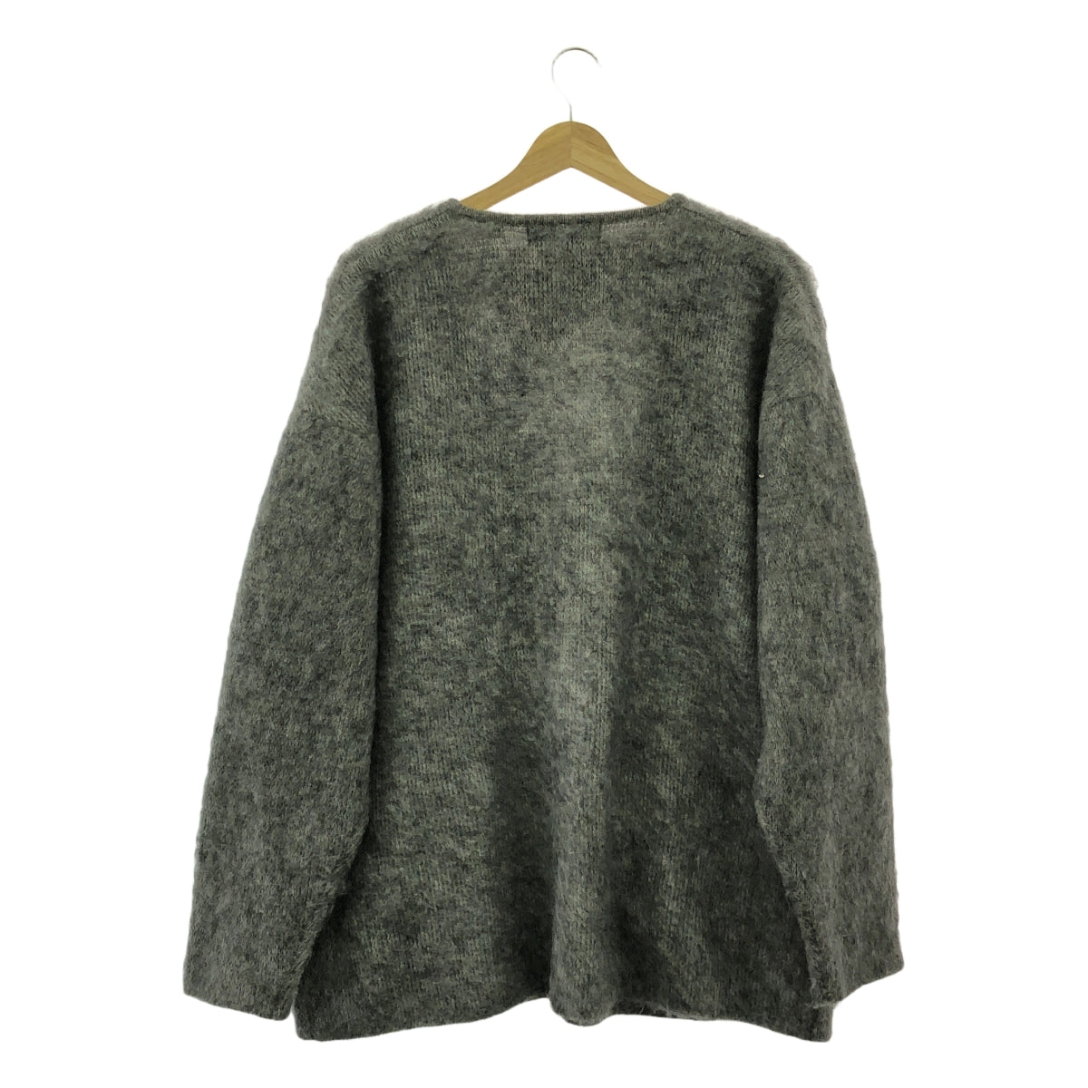 【美品】  Jackson Matisse / ジャクソンマティス | 2024AW | Mohair Cardigan / モヘヤ ニット カーディガン | XL | gray | メンズ