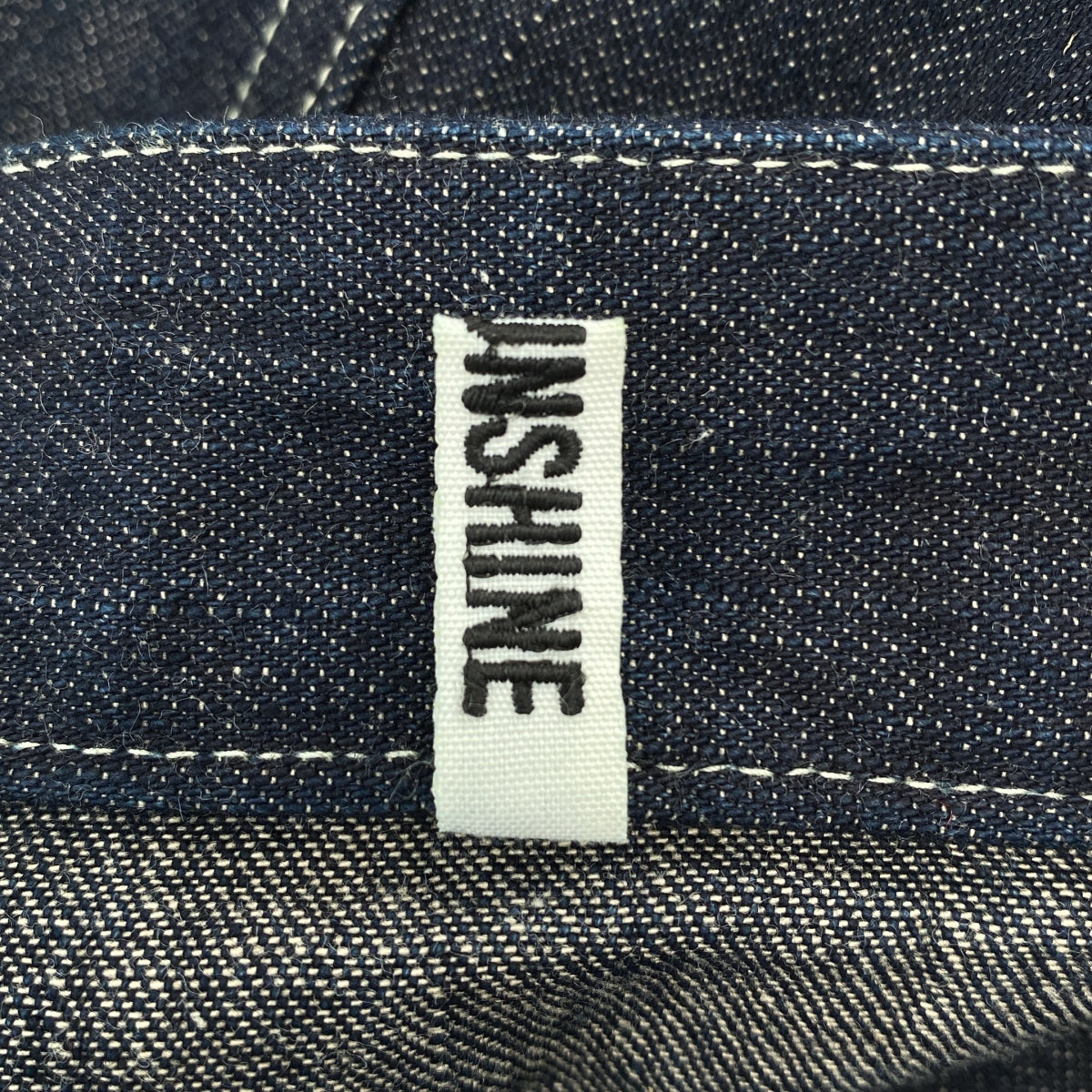 Kaptain Sunshine / 캡틴 선샤인 | 2022AW | denim Buckleback Baker Pants / 신치백 데님 와이드 베이커 팬츠 | 42 | 인디고 | 남성