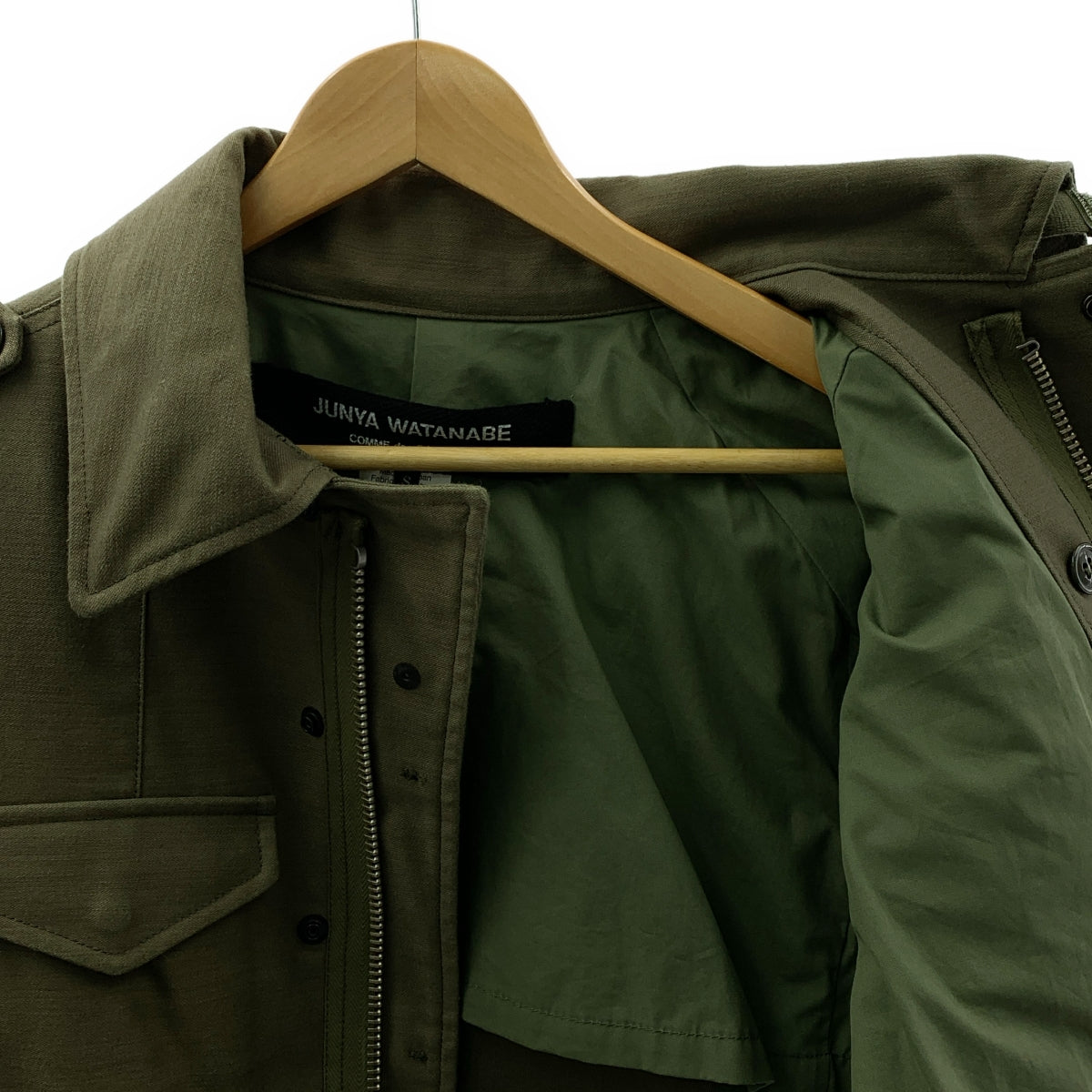 JUNYA WATANABE COMME des GARCONS / 준야와타나베 | 2018SS | 밀리터리 어저스터 필드 재킷 | S |