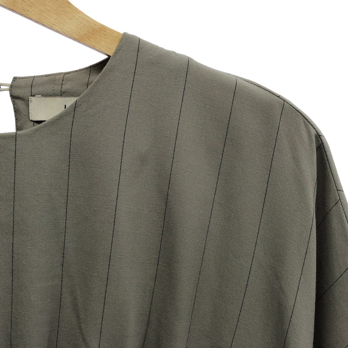 UJOH | 抽繩褶皺洋裝 | 2 碼 | 灰色 | 女款