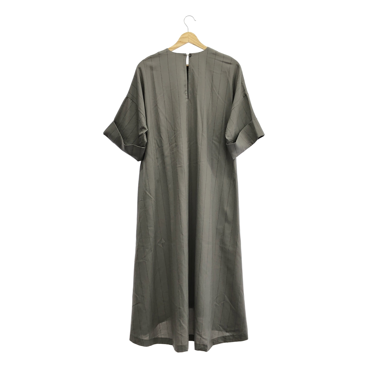 UJOH | 抽繩褶皺洋裝 | 2 碼 | 灰色 | 女款