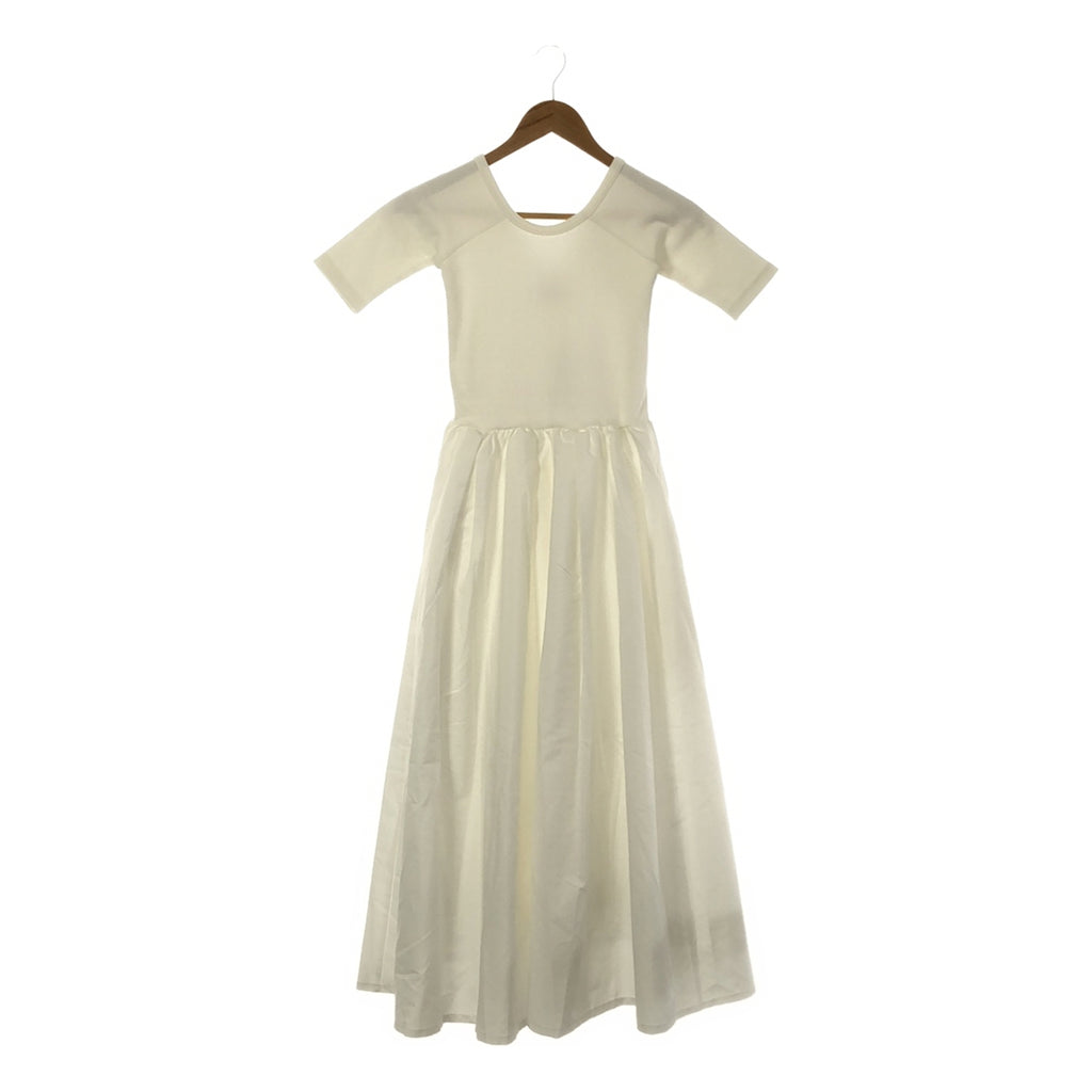 [新] regleam |羅紋針織連身裙 | S |白色 |女性的